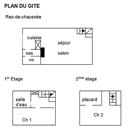Des 2 Freres 펜션 *